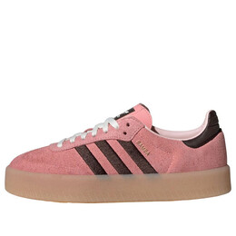 Кроссовки самбэ Adidas, розовый jh8834 | semi pink spark/dark brown/gum