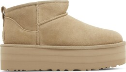 Ugg Кроссовки Wmns Classic Ultra Mini Platform Boot 'Mustard Seed', загар 1135092 mdsd | tan
