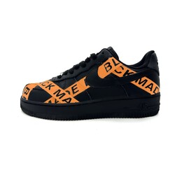 Кроссовки Nike Air Force 1 Skateboarding Shoes Unisex Low-top Scar Black/Brown, черный cw2288-001（team314-橙飘带） | black