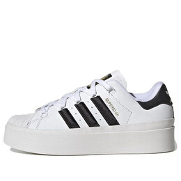 Кроссовки суперзвезда Bonega обувь Adidas, белый gx1840 | cloud white / core black / gold metallic