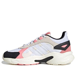 Кроссовки neo crazychaos shadow Adidas, белый fz0892 | white/cream/pink/black
