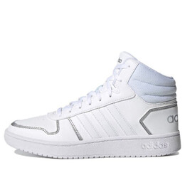 Кроссовки hoops 2.0 средние Adidas, белый fy6023 | white