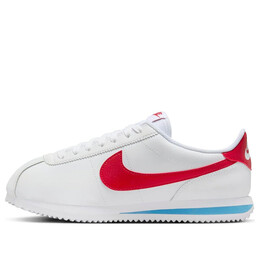 Кроссовки cortez кожа Nike, белый dn1791-108 | white/varsity red/varsity blue