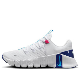 Кроссовки Nike Metcon 5, белый dv3950-103 | white/fierce pink/deep royal blue/aquarius blue
