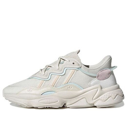Кроссовки ozweego обувь Adidas, белый gw6803 | cloud white / bliss orange / almost blue