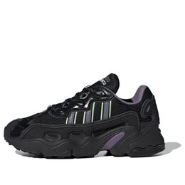 Кроссовки ozweego og Adidas, черный ig6021 | core black/shadow violet/green spark