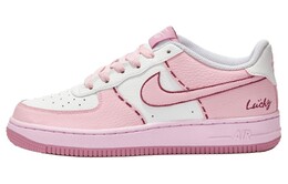 Кроссовки Nike Air Force 1 Skateboard Shoes Women's Low-Top White Pink ct3839-107(team6-落跑甜心) | pink