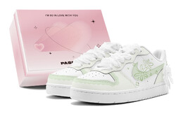 Кроссовки Nike Court Borough Skateboarding Shoes Women's Low-top White, желтый bq5448-100(teams2-青柠蝴蝶s-box) | acid yellow