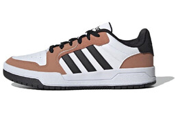 Кроссовки Adidas neo Entrap Vintage Basketball Shoes Unisex Low-top, белый ie3905 | white black brown