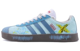 Кроссовки Adidas neo Vl Court Skateboarding Shoes Unisex Low-top Yellow, голубой hq1802(team292-男女同款碧穹) | sky blue