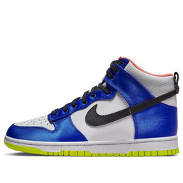 Кроссовки данк высокие Nike, белый dv2185-100 | white/blue