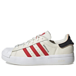 Кроссовки оригиналы суперзвезда кроссовки ayoon Adidas, белый hp9576 | off white / better scarlet / halo blush