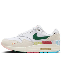 Кроссовки air max 1 Nike, белый fq0256-131 | white/fir-sail-light bone-adobe-black