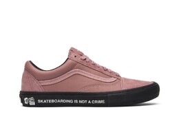 Кроссовки Taka Hayashi x Santa Cruz x Old Skool Pro Vans, розовый vn0a3q3xt02 | premium leather/suede
