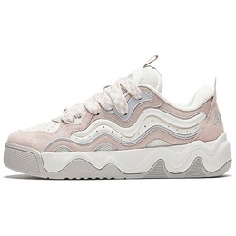 Кроссовки Anta Skateboarding Shoes Women's Low-top Lotus Grey/Ivory White/Wheat Ash Grey, слоновая кость/серый 122438095-2 | lotus grey/ivory white/wheat ash grey