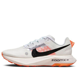 Кроссовки zoomx ultrafly trail Nike, белый dz0489-100 | white/black-total orange-pale ivory-summit white-igloo