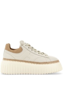 Кроссовки H-Stripes Hogan, нейтральный цвет hxw6590fc60n1m | нейтральные цвета