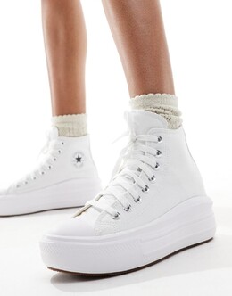 Белые кроссовки Converse Chuck Taylor All Star Move Hi 115184717 | white