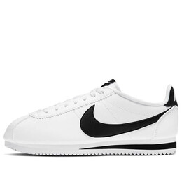 Кроссовки классические cortez кожа Nike, белый 807471-101 | white/black
