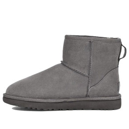 Кроссовки классические мини резиновые логотип Ugg, серый 1108231-grey | grey/black