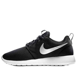 Кроссовки роше один Nike, черный 511882-094 | black/mtlc platinum-white