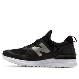 Кроссовки 574 спортивные New Balance, черный ws574sad | black/white