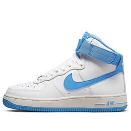 Кроссовки air force 1 высокие Nike, белый dx3805-100 | white/blue