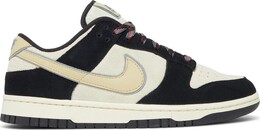 Nike Кроссовки Wmns Dunk Low LX 'Black Suede', синий dv3054 001 | blue