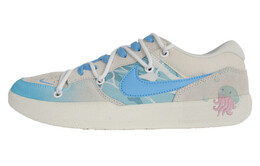 Кроссовки Nike SB Force 58 Skateboarding Shoes Unisex Low-top White/blue, синий dv5477-003(team10-抓水母) | blue