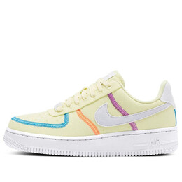 Кроссовки air force 1 lx Nike, зеленый dd0226-700 | life lime/photon dust/laser blue/hyper orange/cactus flower/summit white