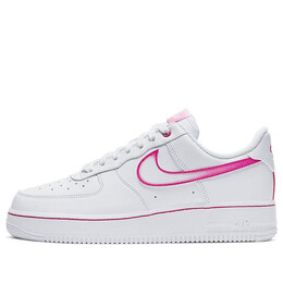 Кроссовки air force 1 низкие Nike, белый dd9683-100 | white/pink