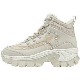 Уличная кроссовки для женщин с высоким берцем, цвет белый Skechers 177236-ofwt | beige