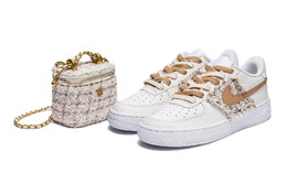 Кроссовки Nike Air Force 1 Skateboard Shoes Women's Low-Top Brown dh2920-111(team22-小麦小香风a-box)