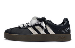 Кроссовки Adidas neo Vl Court Skateboarding Shoes Unisex Low-top Silver, черный/серебряный id6017(team80-男女同款星夜银河) | black/silver