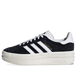 Кроссовки газель смелые Adidas, черный hq6912 | black/white