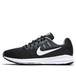 Кроссовки air zoom structure 20 Nike, черный 849577-003 | black/white-cool grey-pure platinum-wolf grey