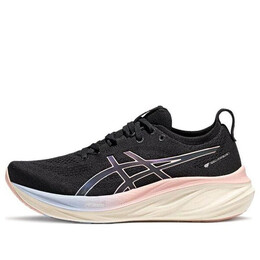 Кроссовки гелевые нимбус 26 кроссовки Asics, черный 1012b719-001 | black/pink/blue/white