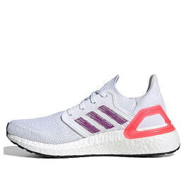 Кроссовки ультрабуст 20 Adidas, белый eg0726 | white/purple/red