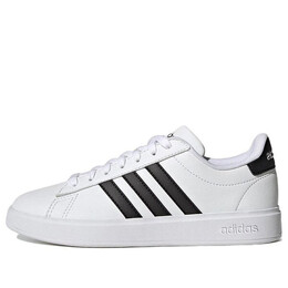 Кроссовки grand court cloudfoam lifestyle court комфортная обувь Adidas, белый gw9214 | cloud white / core black / core black