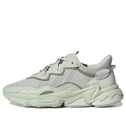 Кроссовки оригиналы ozweego Adidas, зеленый gw6802 | linen green / dash grey / feather grey