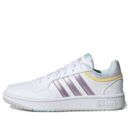 Кроссовки кольца 3.0 Adidas, белый gx1806 | cloud white / matt purple met. / almost yellow