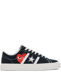 Кеды One Star Academy Pro Comme des Garçons Play x Converse, черный azk130001 | черный