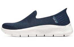 Кроссовки Skechers Slip Ins Lifestyle Shoes Women's Low-top Blue/White, синий/белый 124963-nvy | blue/white