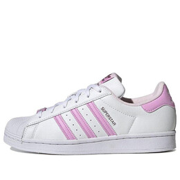 Кроссовки суперзвезда ее веган Adidas, белый gy1900 | cloud white / bliss lilac / almost pink