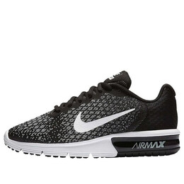 Кроссовки air max sequent 2 Nike, черный 852465-002 | black/white/dark grey