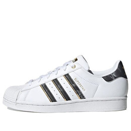 Кроссовки суперзвезда обувь Adidas, белый gx1838 | cloud white / core black / gold metallic