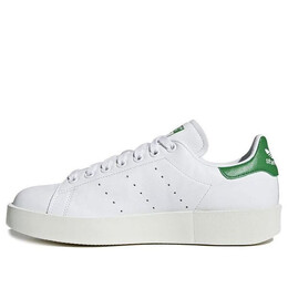 Кроссовки stan smith bold Adidas, белый s32266 | white/runwht/green