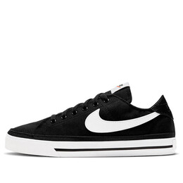 Кроссовки Court Legacy Canvas Nike, черный cz0294-001 | black/white