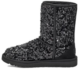 Кроссовки классические короткие Ugg, черный 1130650-blk | black