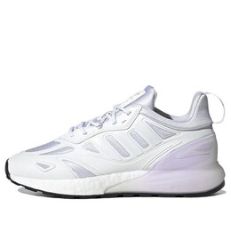 Кроссовки оригинал zx 2k boost 2.0 Adidas, белый gw8287 | white purple